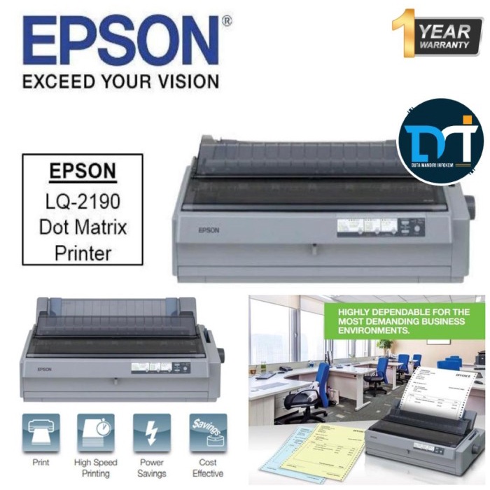 Terlaris Printer Epson Lq2190 / Lq-2190 / Lq 2190 Garansi Resmi