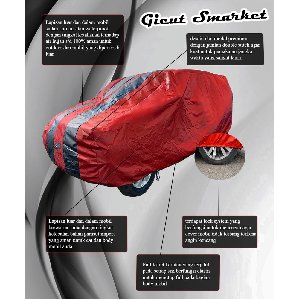 selimut sarung cover body mobil opel blazer free pengait ban