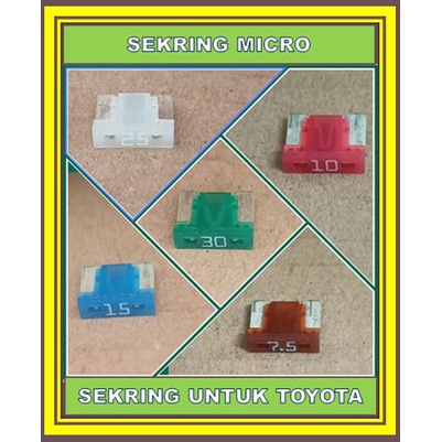 SEKRING UNTUK TOYOTA KIJANG INNOVA / FORTUNER / YARIS / VIOS / ALPHARD / SIENTA / GRAND NEW AVANZA