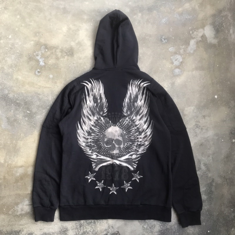 Zip Hoodie PP x Ed hardy