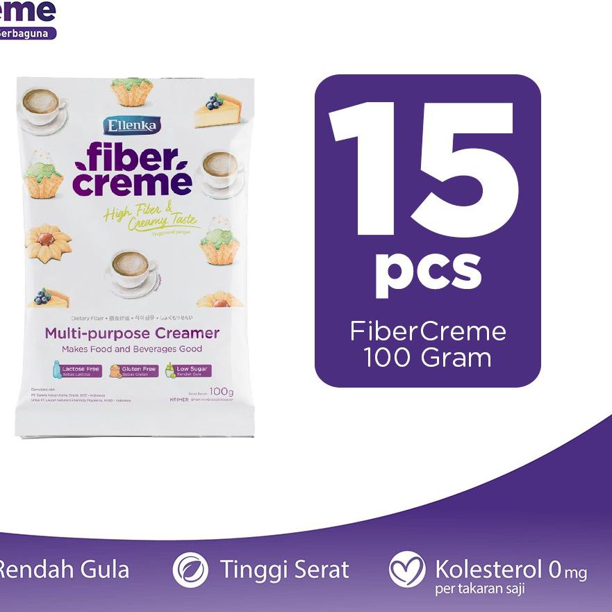 

➹ FiberCreme Sachet 100gr - 15pcs ▼