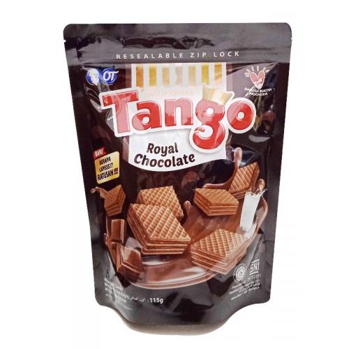 

[100 Gram] WAFER RENYAH TANGO POUCH ROYAL CHOCOLATE 100 GR