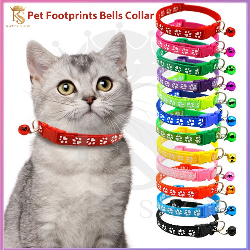 Bowknot Cat Necklace Cat Bell Collar Animal Interesting Accessories Cat Collar