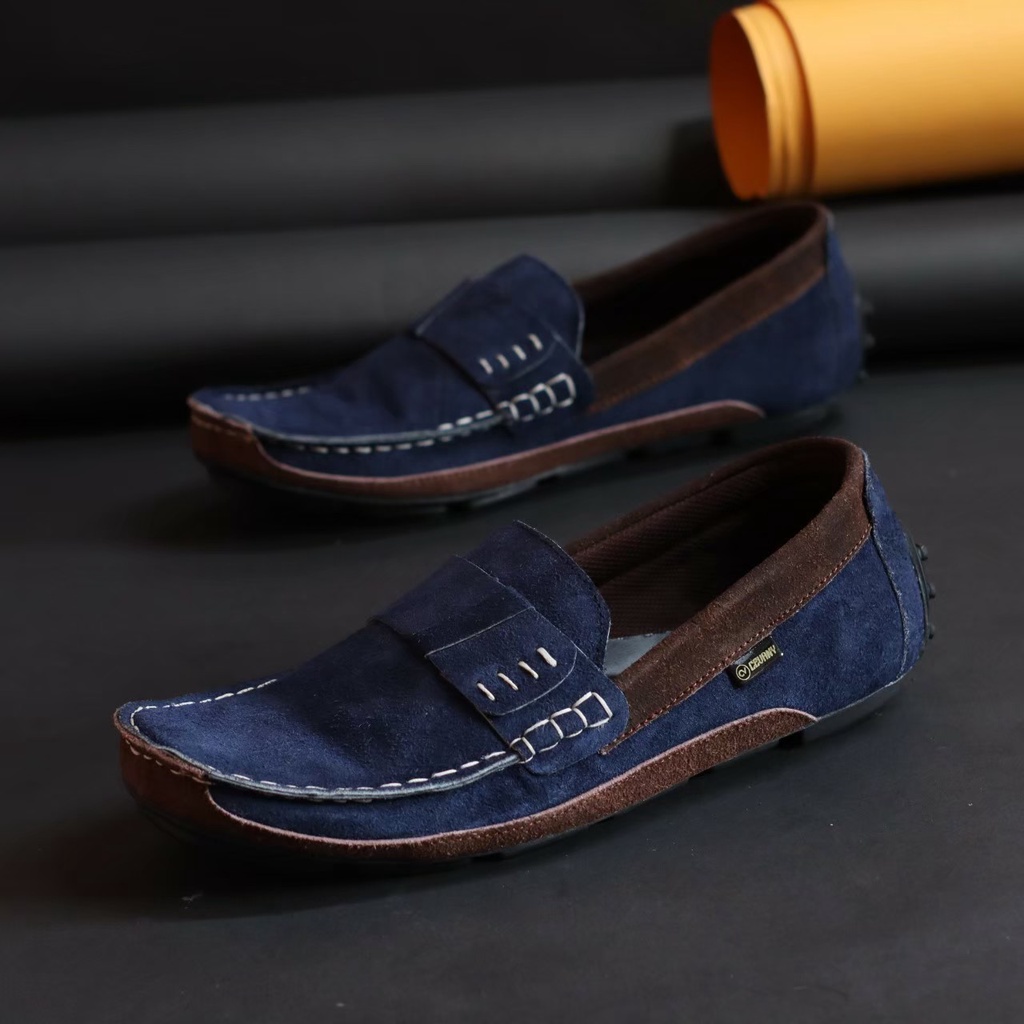 SEPATU CASUAL  SLIP ON LOAFERS PRIA DEWASA CEVANY SUEDE PREMIUM FORMAL KASUAL SLIP ON KHUSUS PRIA FASHION KERJA KANTOR GURU PNS PESTA RESMI NYAMAN TRANDY || SLIP ON PRIA PANSUS MURAH BERKUALITAS 2022