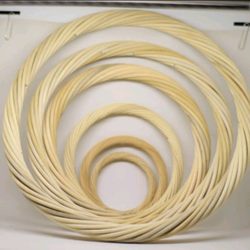 Ring Rotan Lilit 50cm | Ring dream catcher | Ring macrame | Ring rotan pelintir