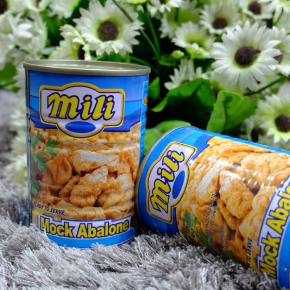 

Barang baru Mock Abalone MILI 280 Gr / Daging Abalone Dalam Kaleng