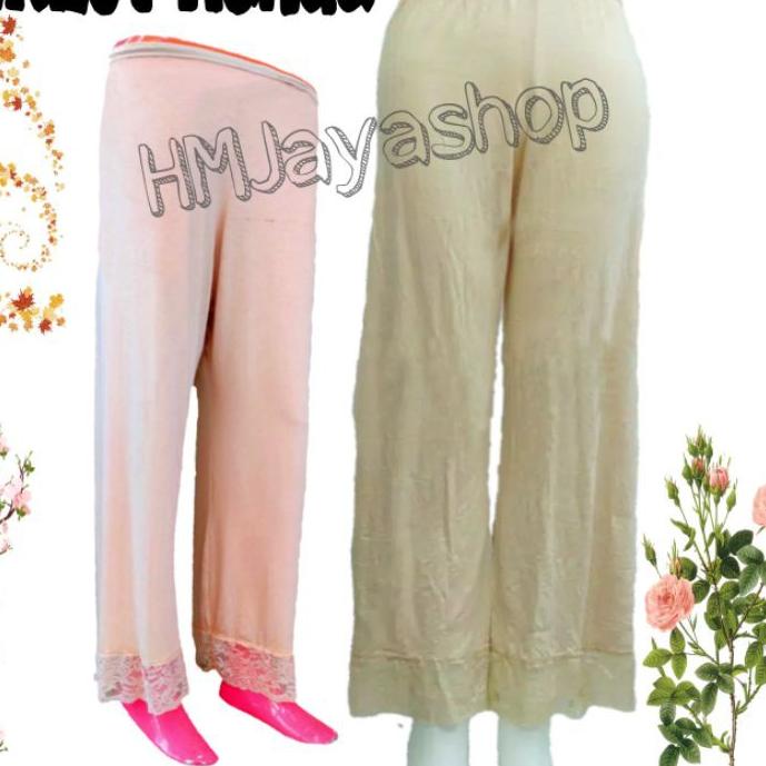 ◘ Celana Renda  Kulot Renda Daleman Gamis ✽