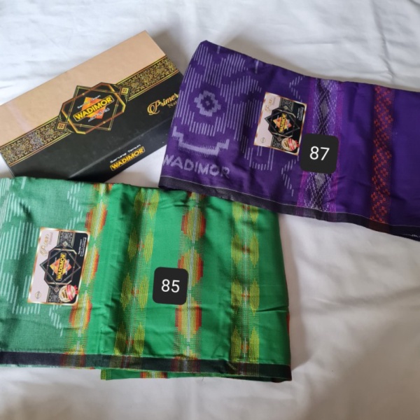 Unik KAIN SARUNG WADIMOR Primer Natural - motif 85 Limited