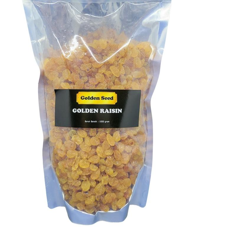 

♪ GOLDEN RAISIN 1 KG UNSWEETENED PREMIUM - KISMIS KUNING 1000 GRAM Ω