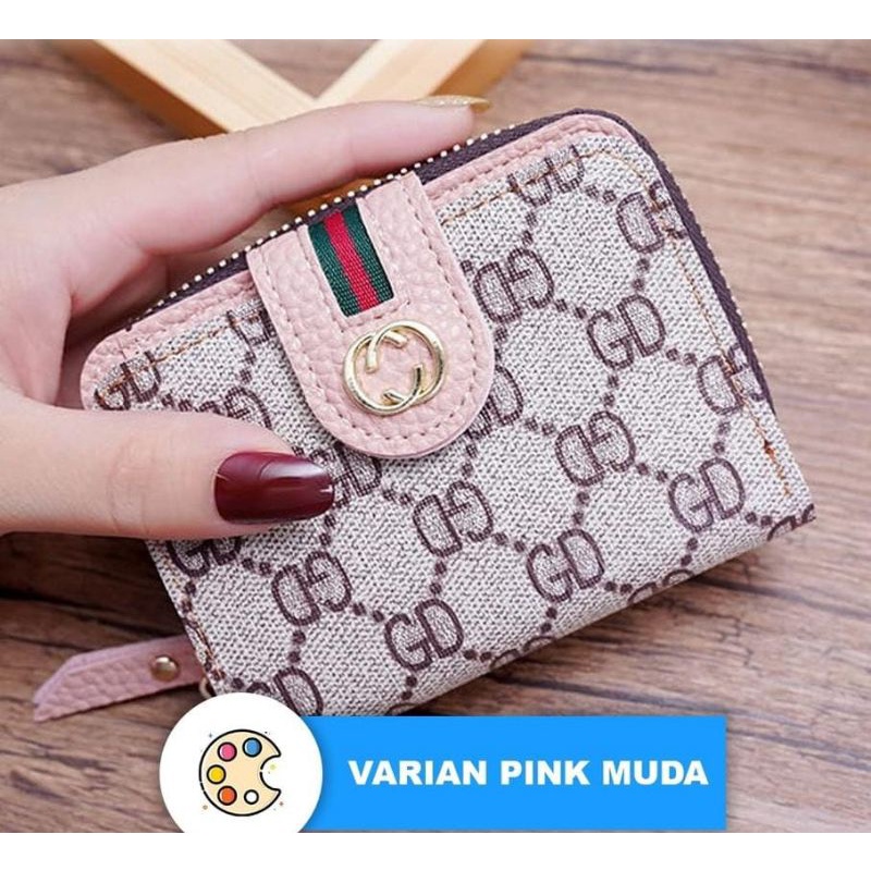 Medan Termurah kd56 Dompet lipat import GD Dompet zipper motif GC