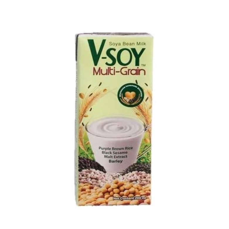 

V-soy susu kacang kedelai multi grain 200 ml