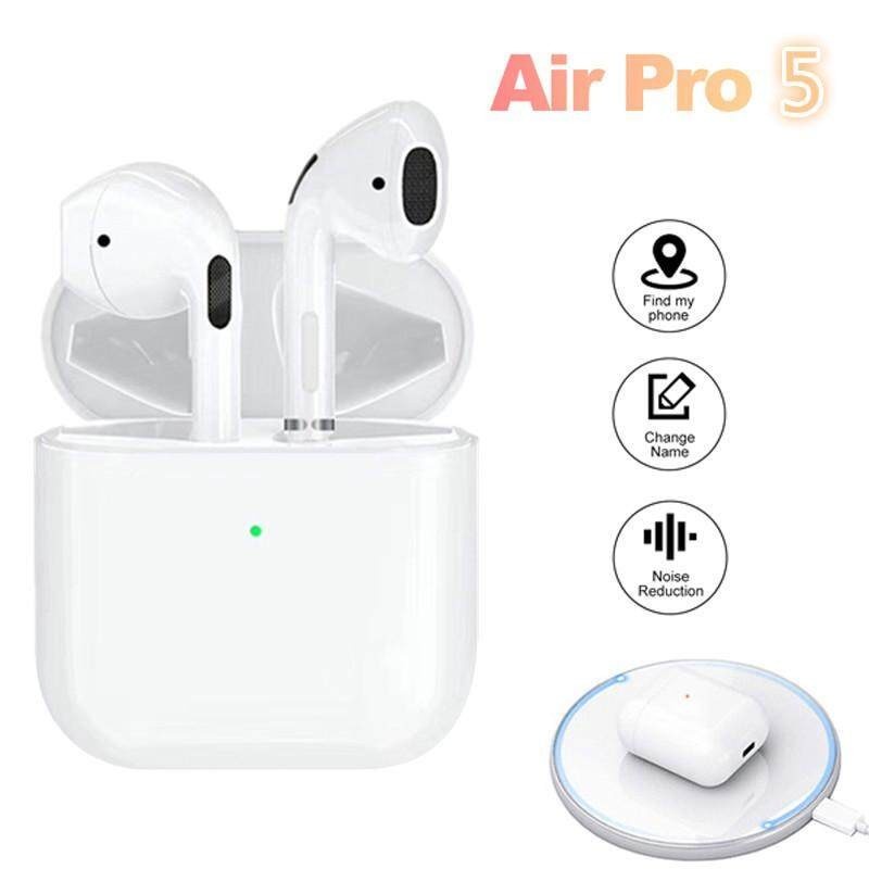 Earphone Pro5 TWS Airdods Nirkabel Bluetooth, Headphone Earbud InPods