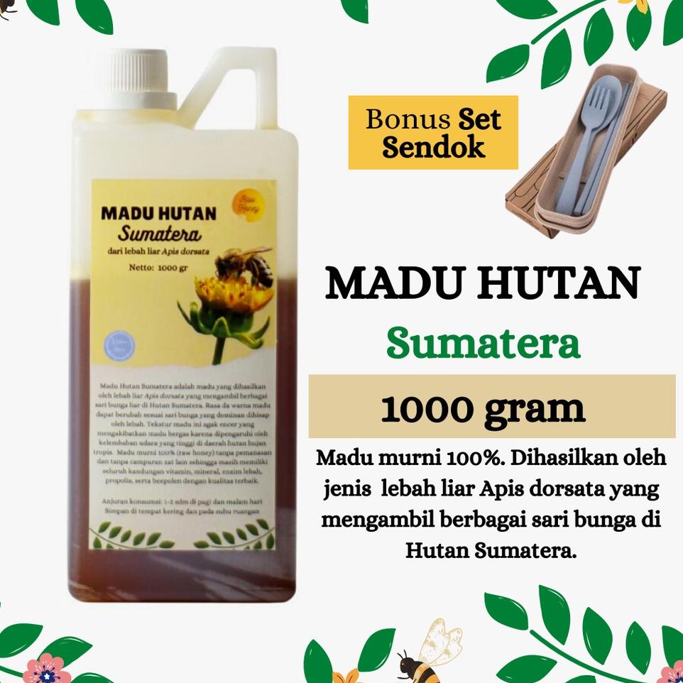 

✤ Hutan Asli Murni Raw Honey 1000 Gram ♫