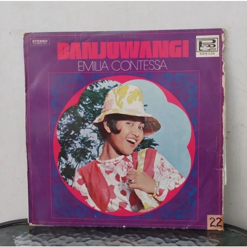 Vinyl Piringan Hitam 12 inch Banjuwangi-Emilia Contessa