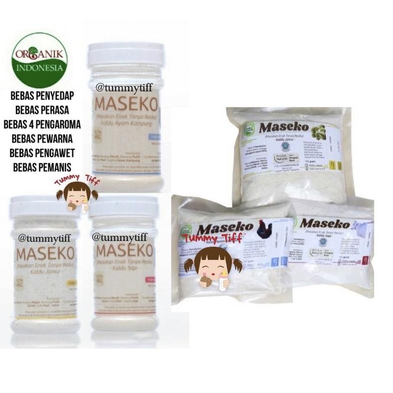 

10.10 Promo >> Maseko Kaldu organik BOTOL & REFILL 100gr Non MSG Lingkar Organik Makanan Bumbu Bunda MPASI Bayi Penambah Nafsu Makan