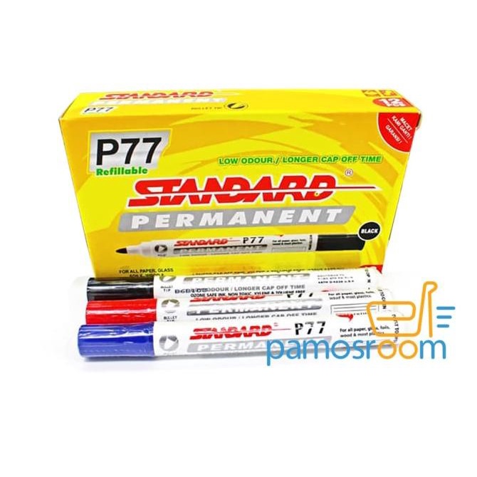 

SPIDOL PERMANENT STANDARD P77 / SPIDOL BESAR / MARKER BISA PERMANEN