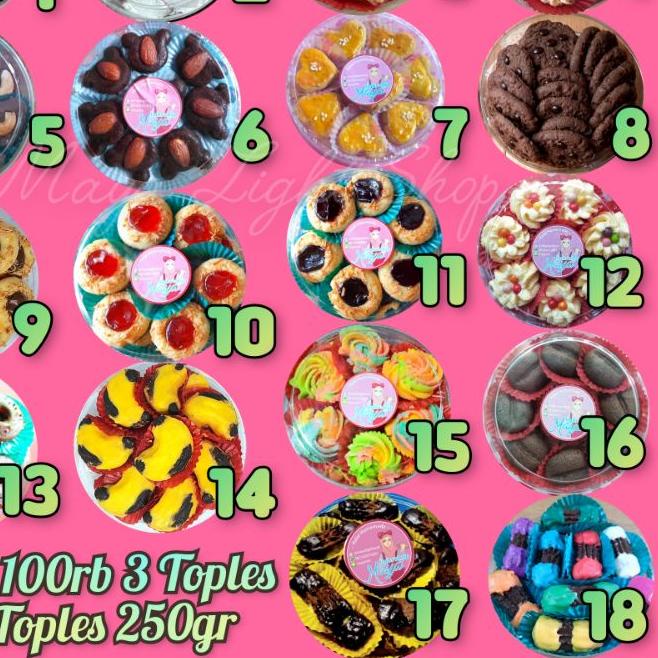 

♠ Paket 100rb isi 3 toples Hampers parcel lebaran Kue kering kuker nastar kastangel sagu keju gift box parsel idul fitri kue coklat parcel box hampers bingkisan lebaran paket kue lebaran murah paket hemat ➬