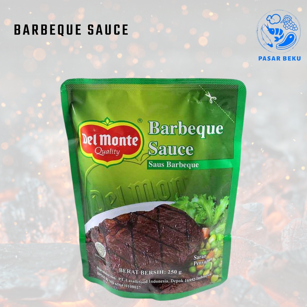 

Del Monte Barbeque Sauce 250gr – Saus BBQ 250 gr Pasar Beku Padang