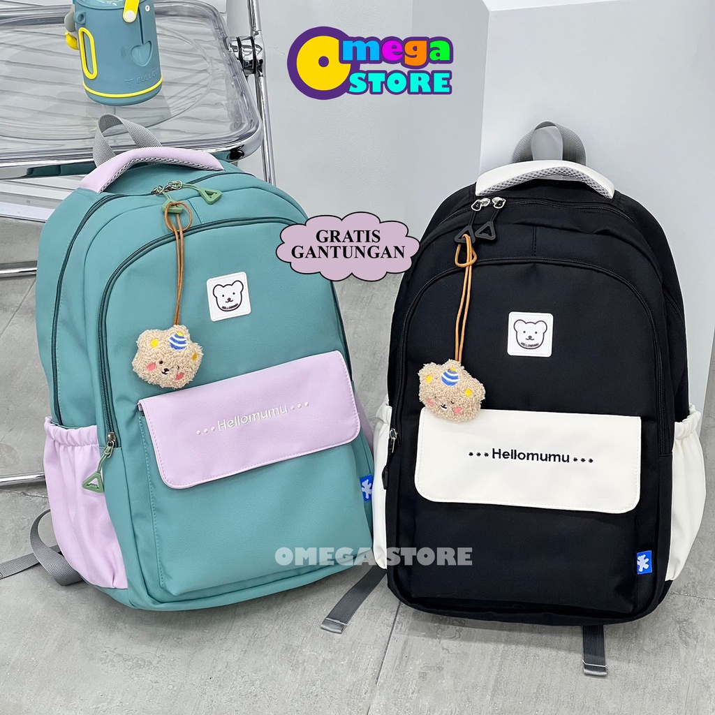 [O&amp;S] Tas Ransel Anak SD SMP SMA Wanita Pria Fashion Tas Sekolah Terbaru-OS285