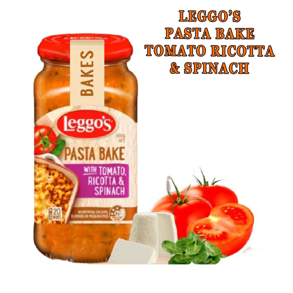 LEGGOS PASTA BAKE TOMATO RICOTTA&amp;SPINACH 500g