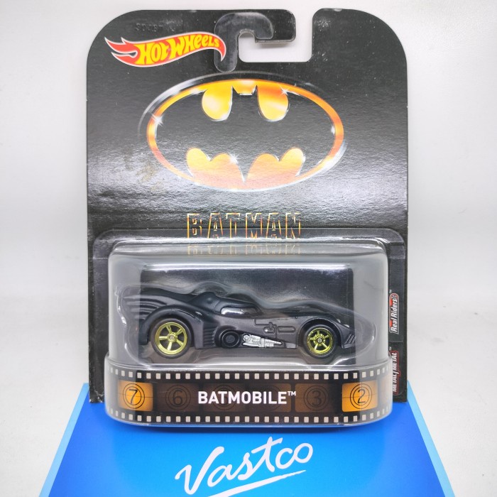 HOT WHEELS RETRO 2016 BATMAN BATMOBILE HOTWHEELS BAN KARET