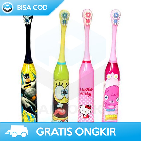 SIKAT GIGI ANAK SUPER CUTE BULU SIKAT HALUS TOOTH BRUSH KARAKTER LUCU