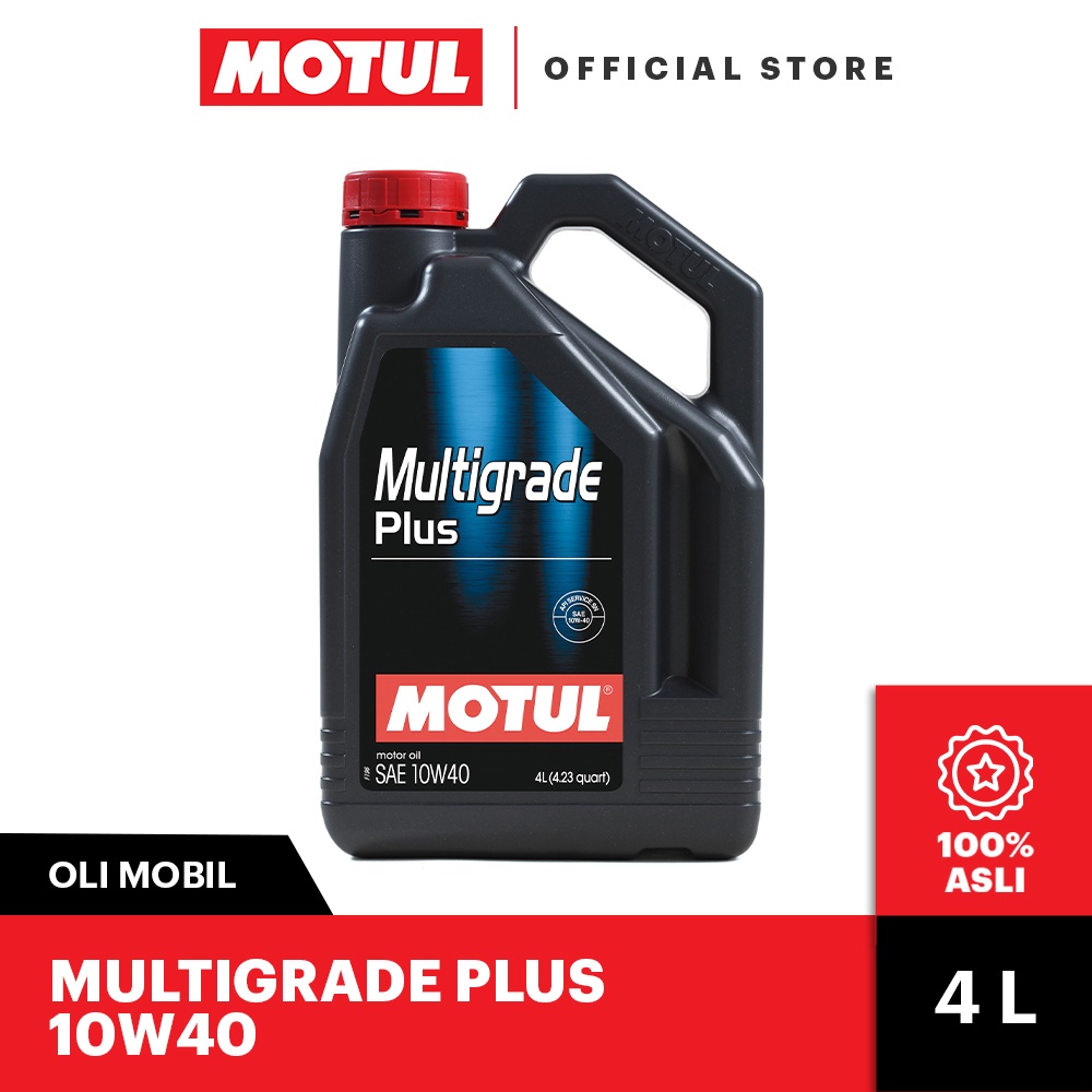 Oli Mobil Motul MULTIGRADE PLUS 10W40 SP 4L