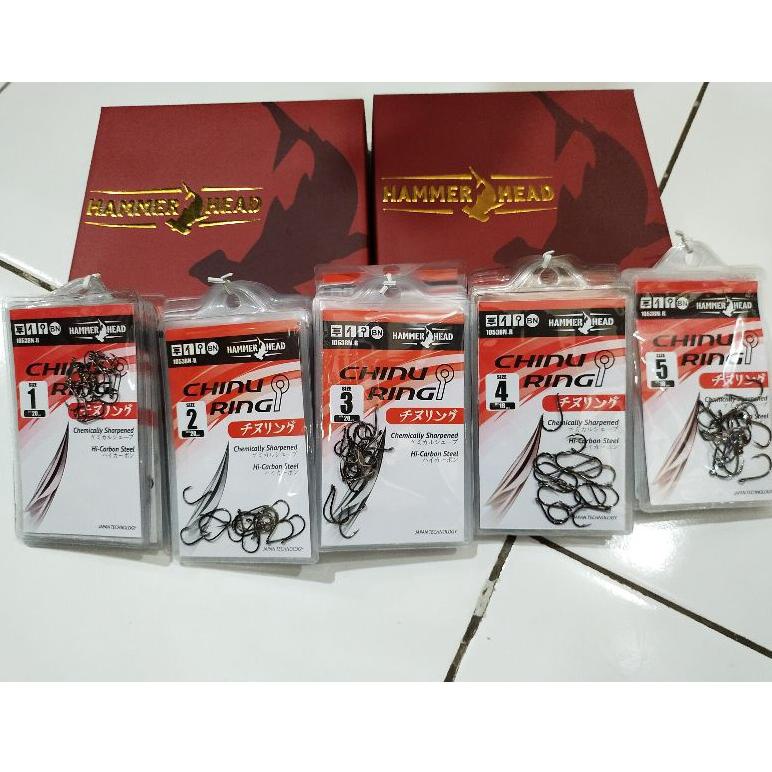 ✔️  kail hammer head Chinu {1053 merah)