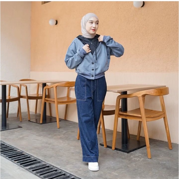 Sweater Wanita Grosir Berkualitas - TWO TONE