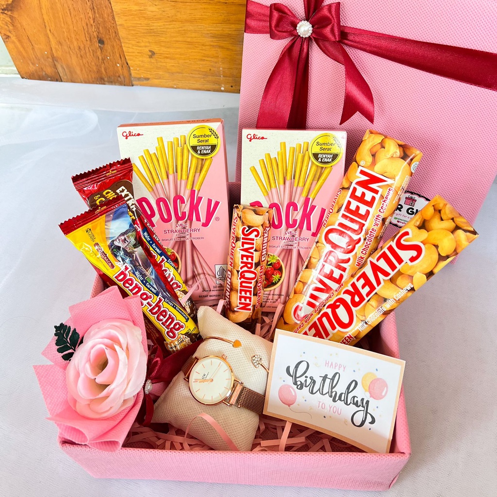 Kado Valentine Coklat Hadiah Valentine Pacar Hampers Cewek