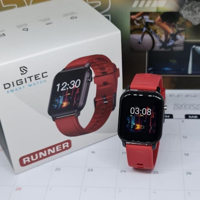 Jam Tangan Wanita Digitec Smart Watch Karet Digitec Runner Original Original