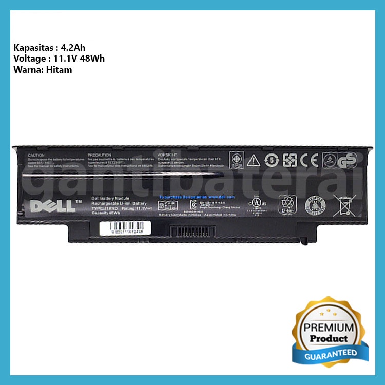 Baterai Dell 13R 14R N4010 N4050 N4110 N5010 N7010 M5010 M5030 J1KND