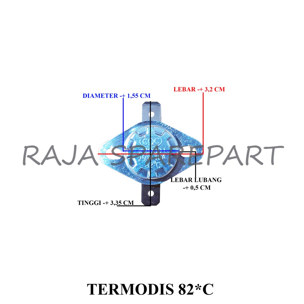 THERMOSTAT KANCING/TERMODIS 82*C