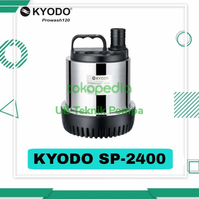 Pompa Air Celup Kolam ikan Kyodo SP-2400 60 watt Pompa Air Celup