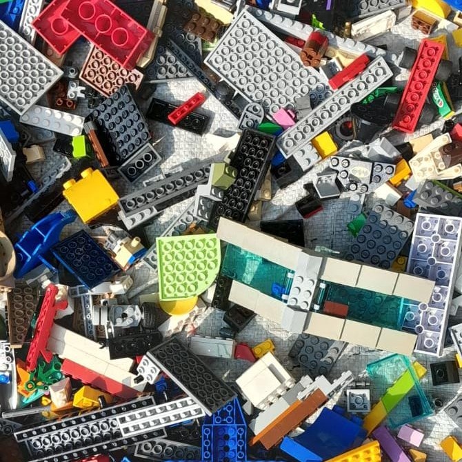 Brick Lego Curah Part Original Bersih Sudah Di Cuci (1 Kg)