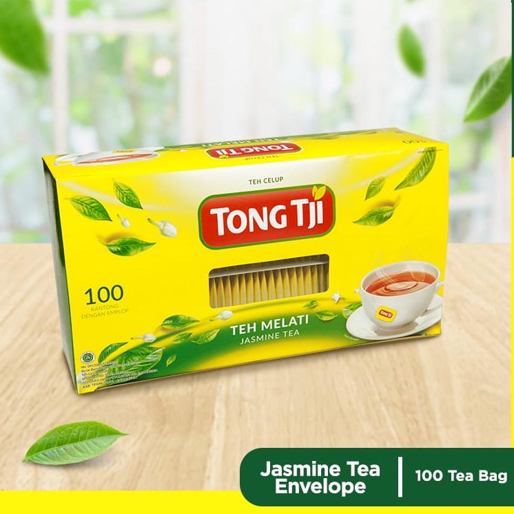 

Langsung pesan Tong Tji Jasmine Tea Teh Celup Dgn Amplop 1 pack (2 gr x 100 teabags)