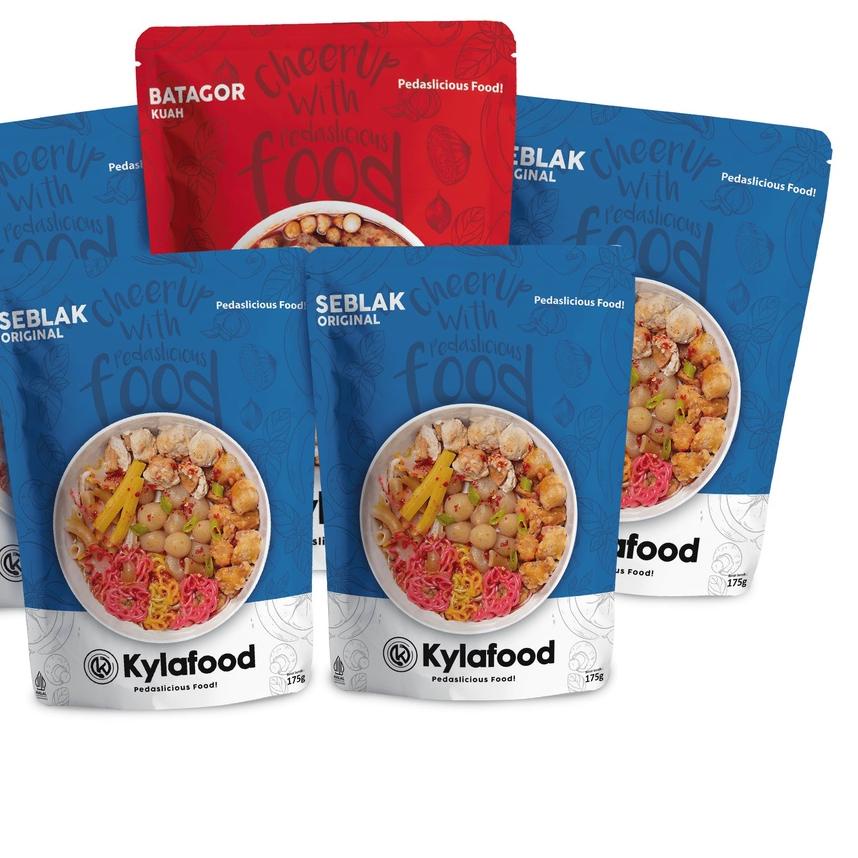 

☚ Kylafood Paket (4 Original , 1 Batagor Kuah) ➼