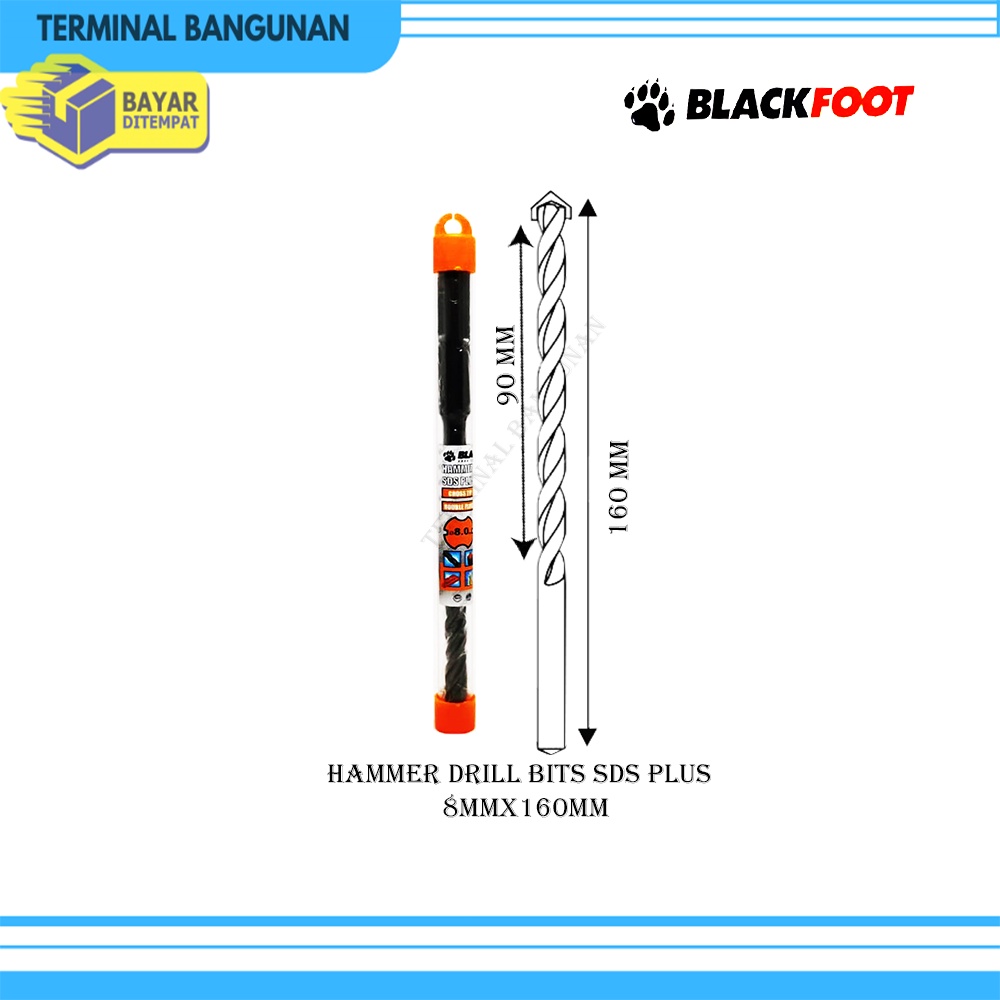 Mata Bor Beton SDS  Blackfoot Bor Beton SDS