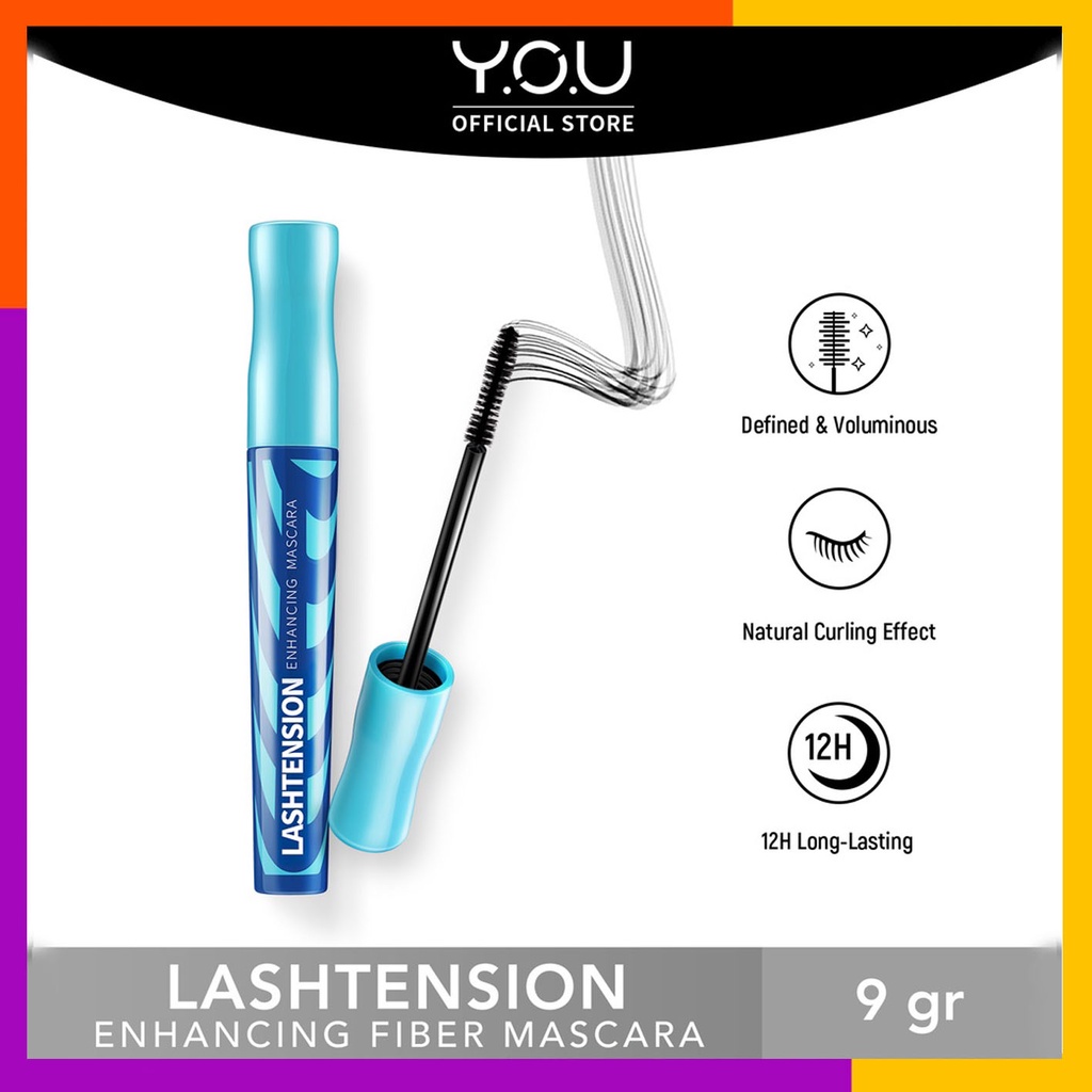 YOU Lashtension Enhancing Mascara / BPOM / Mascara y.o.u