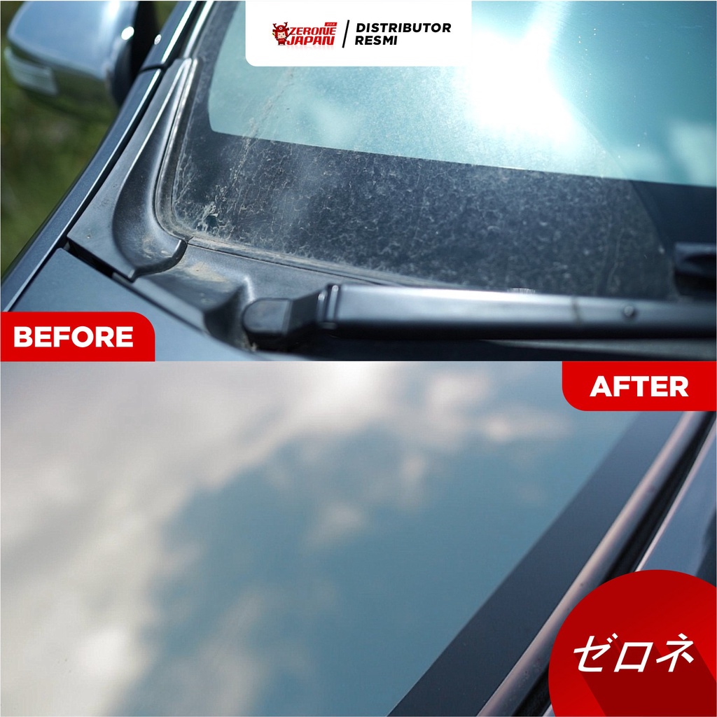 Zerone Japan Paket Pembersih Interior Dalam Mobil Glaas Super Cleaner Pembersih Jamur Kaca  Headlamp