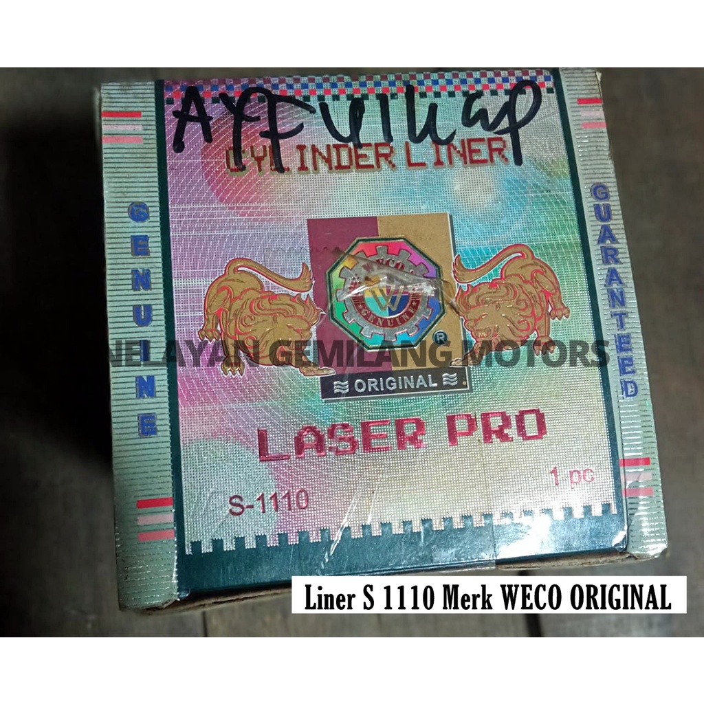 Liner S 1110 Merk WECO ORIGINAL