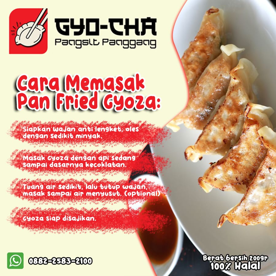 

Gyoza/Dumpling/Pangsit Panggang