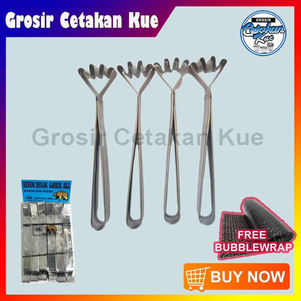 KEROKAN BUAH / KEROKAN DEGAN / KEROKAN BLEWAH / KELAPA GAGANG STAINLESS