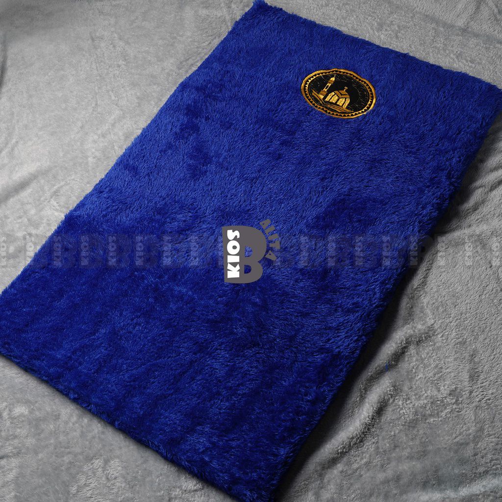 SAJADAH BULU RASFUR DEWASA TEBAL 5 CM (60X110CM)