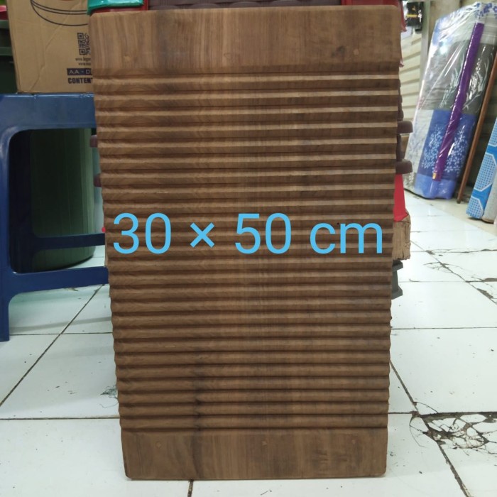 TERBARU- Papan Kayu Jati / Papan Gilasan baju (PROMO)