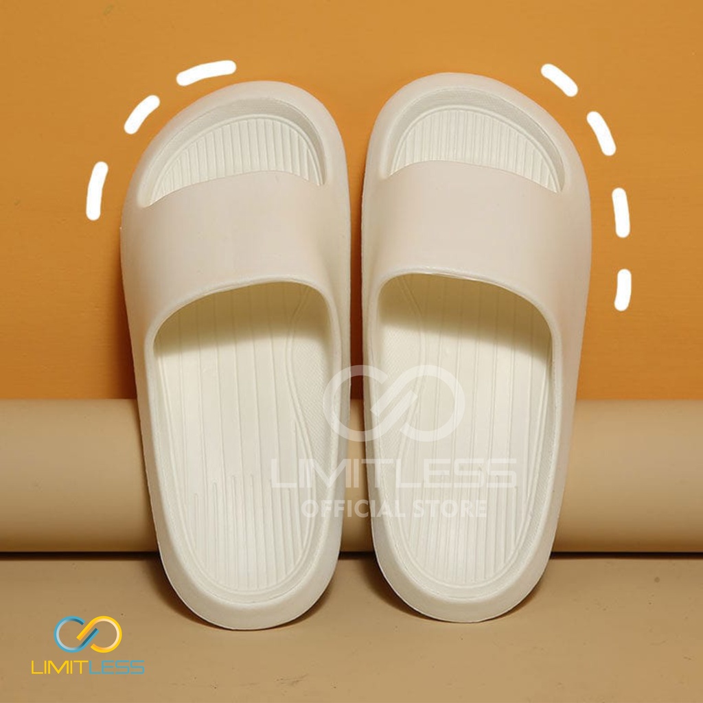 Sandal Wanita Rumah Empuk Sendal Selop Wanita Casual Sendal Cewek Korea Slip On Anti Slip