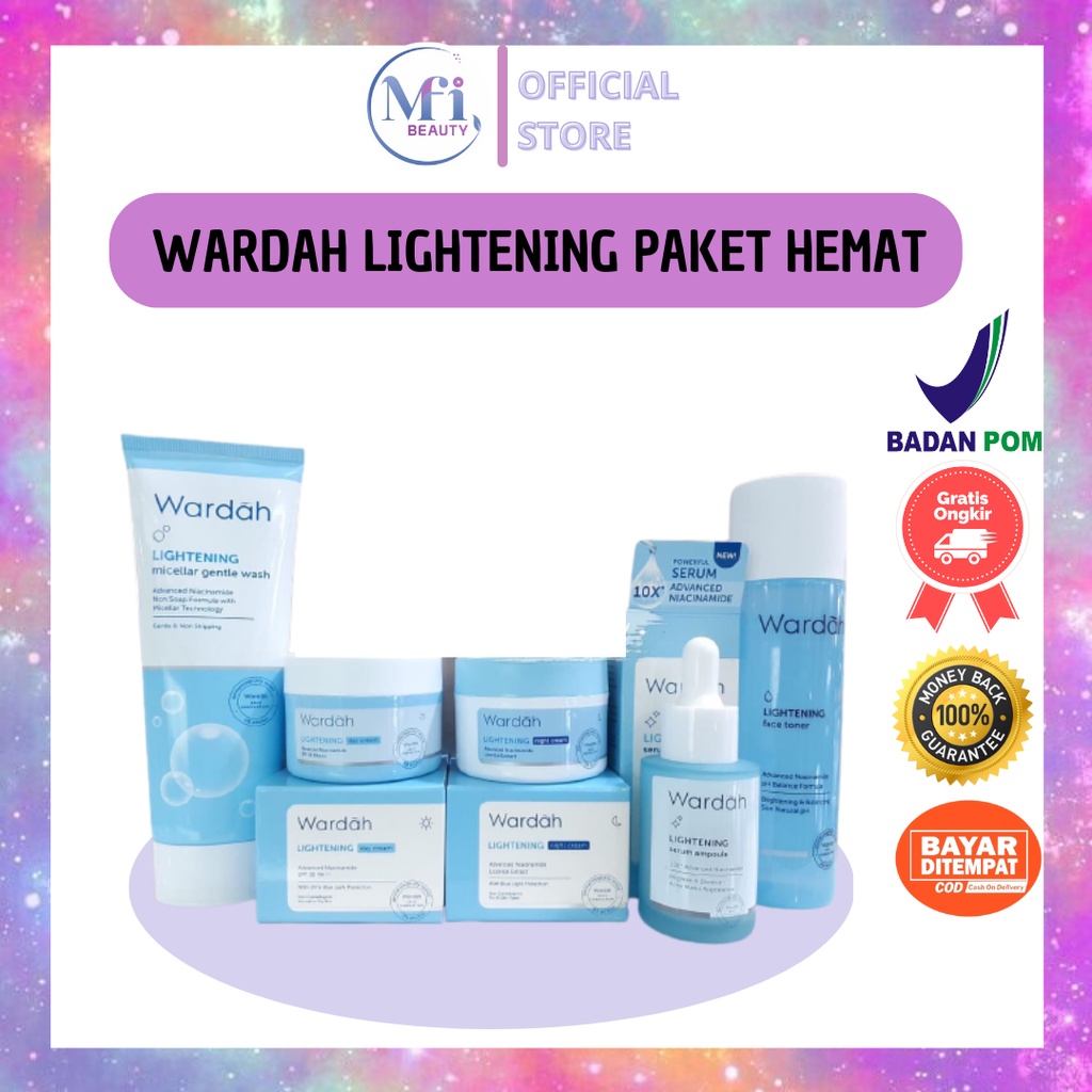 MFI -  PAKET HEMAT WARDAH LIGHTENING