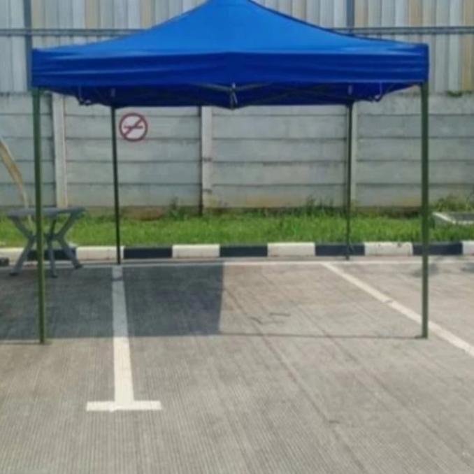 tenda lipat super premium impor uk 3x3 Ket besi 1,4mm