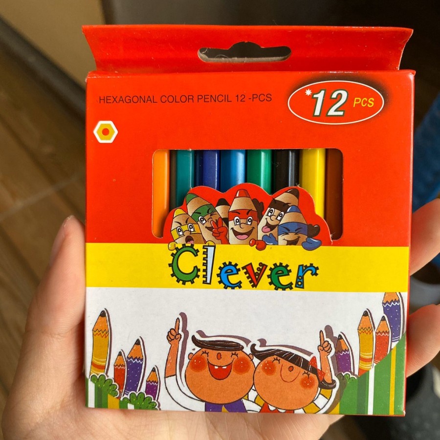 

Ori Pensil Warna Isi 12 Pendek Colour Pencil Merk CLEVER Mewarnai Pewarna Cantik Pigmented Perlengkapan Menggambar Coloring Sekolah School Peralatan Seni Art Kesenian Prakarya Kertas Color Original Asli Bagus Cerah Murah Termurah Toko Tri Tunggal Malang