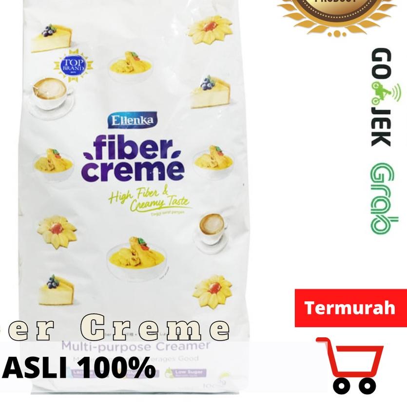 

♬ Ellenka Fiber Creme 1kg Multipurpose Creamer ( Penganti susu&Santan) ➲